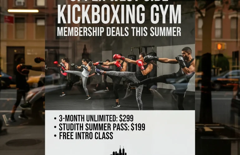 Upper West Side Kickboxing Gym Membership Deals This Summer