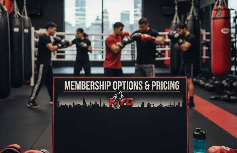 Kickboxing Gym Prices in NYC: How to Book My First Workout Class