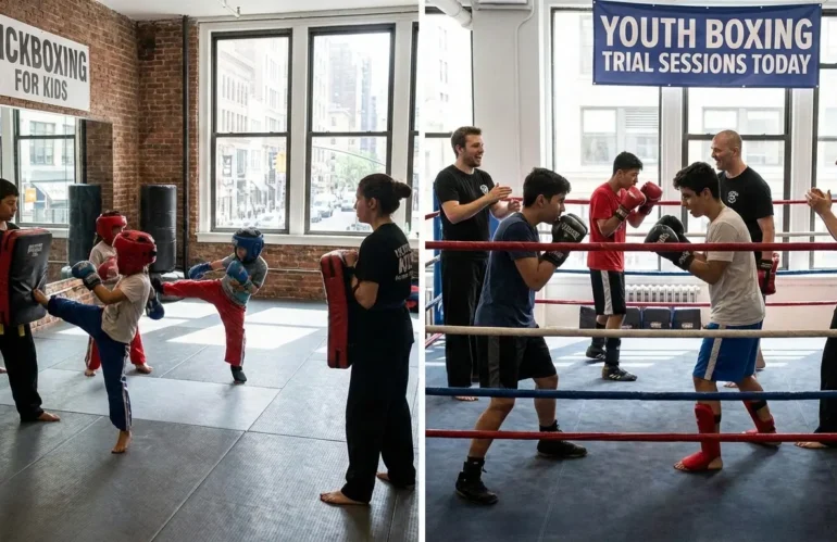 Kickboxing Studio for Kids in Manhattan & Youth Boxing Trial Sessions