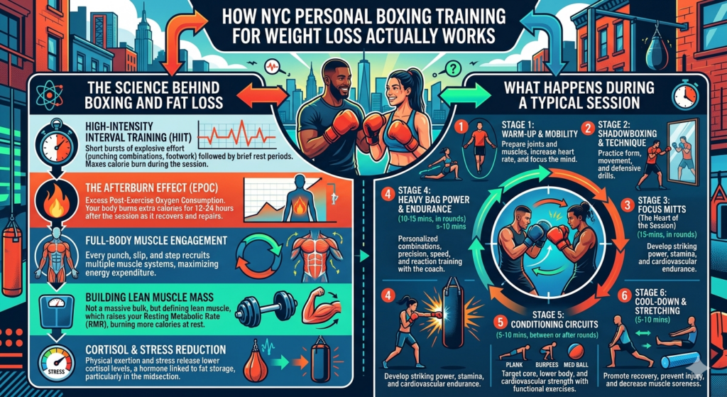 How NYC Personal Boxing Training for Weight Loss Actually Works