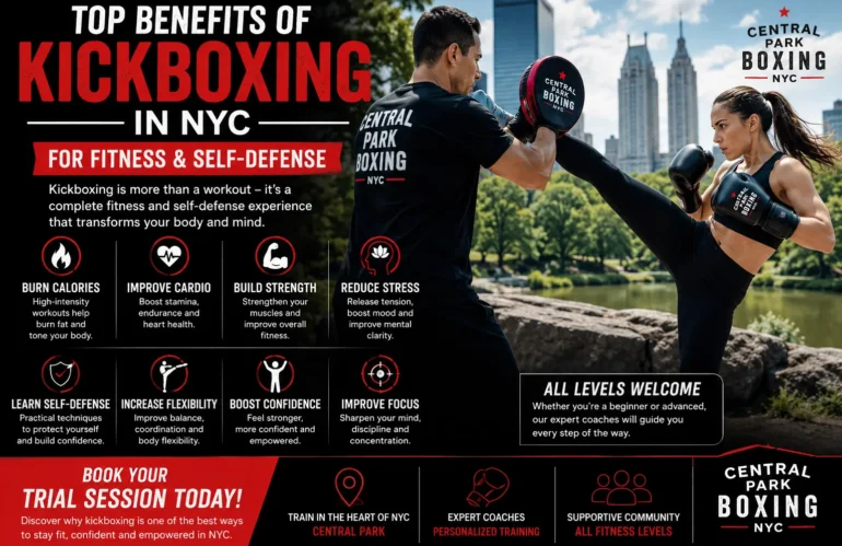 How Kickboxing in NYC Improves Strength, Cardio, and Confidence: Book Trial Session